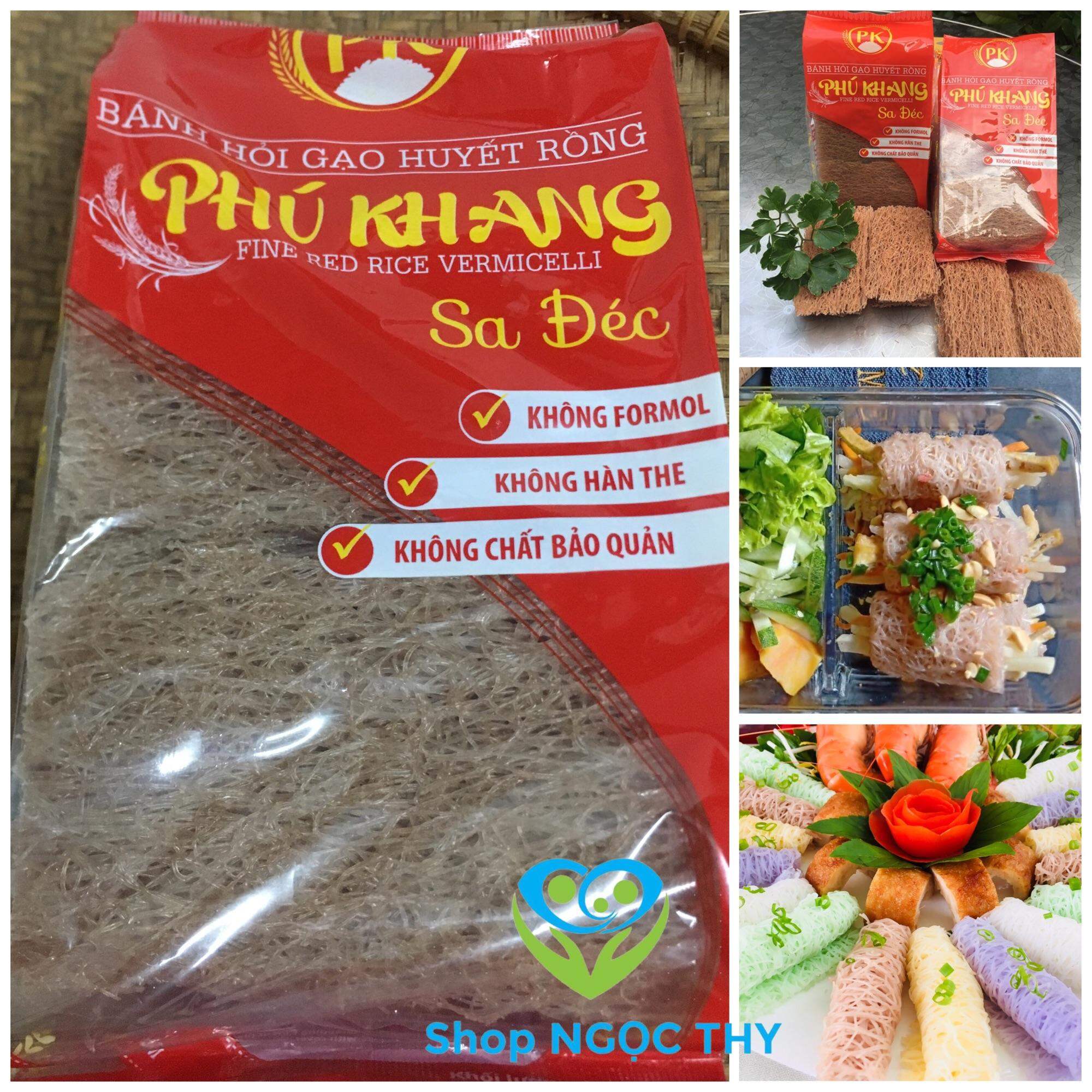 Bánh hỏi gạo lứt huyết rồng Phú Khang 300gr