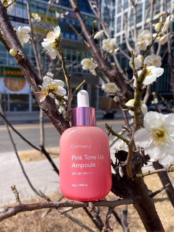 Tinh Chất Dưỡng Trắng Cellapy Pink Tone Up Ampoule