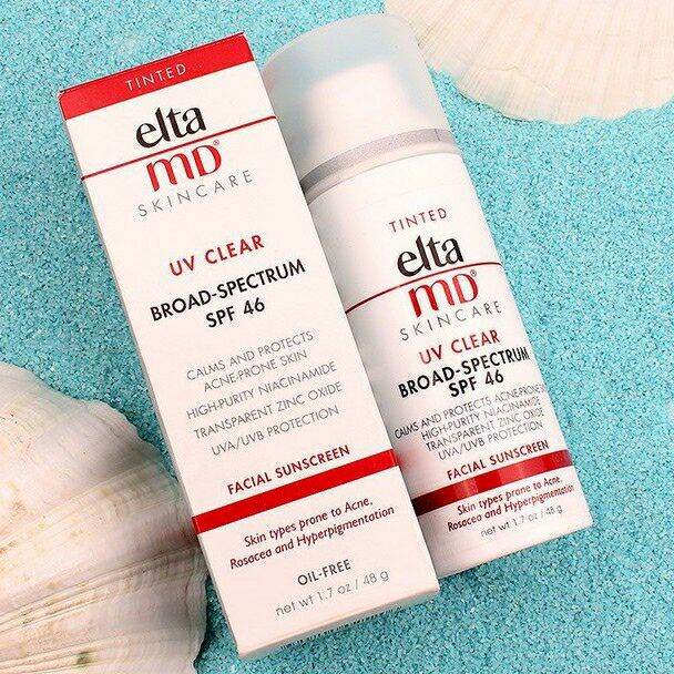 [HCM][Elta md Xách Tay] Kem Chống Nắng Elta MD UV Clear Broad-Spectrum SPF 46 (Không màu)