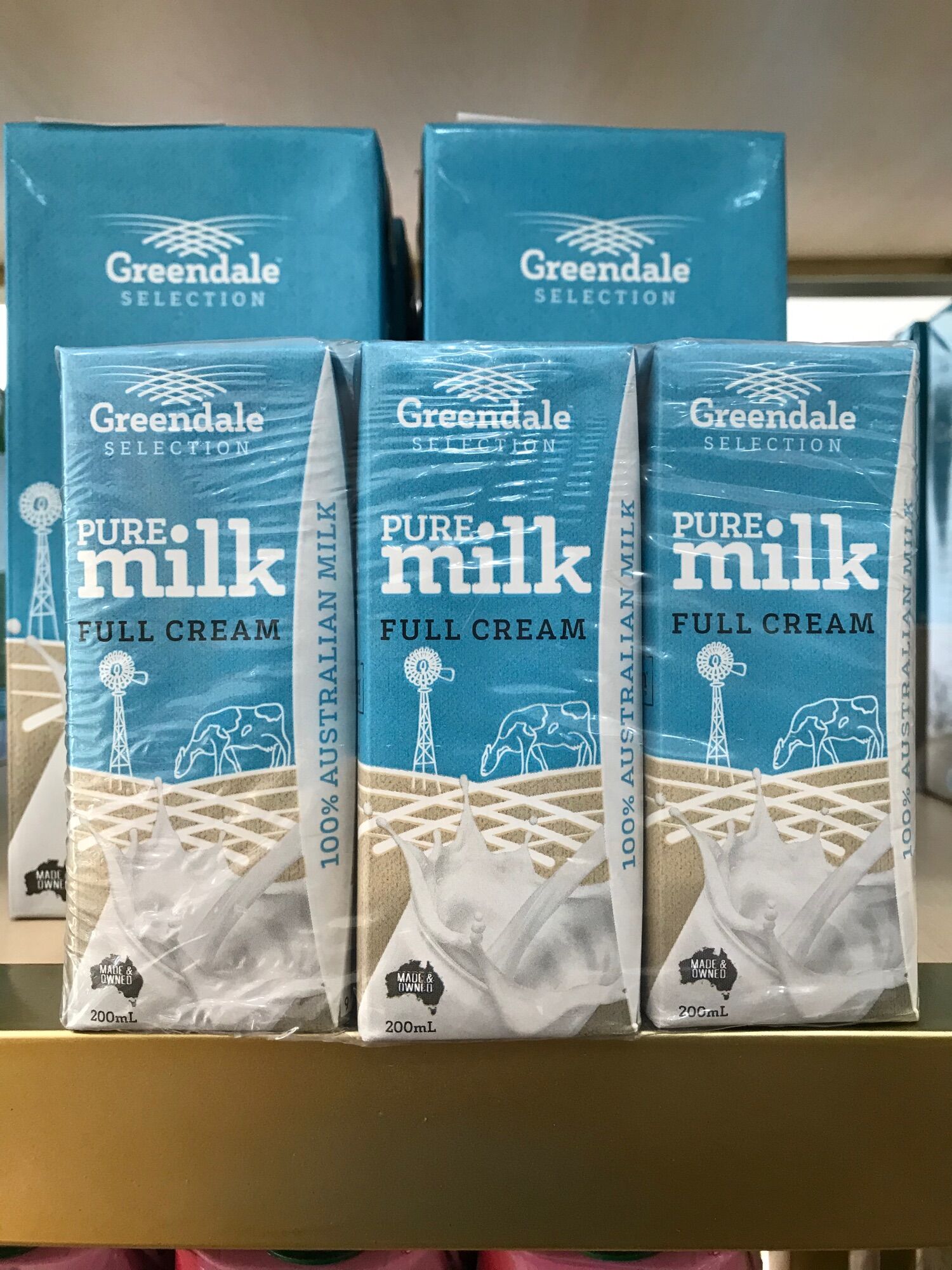 Sữa Tươi FullCream Greendale 200ml Nhập Khẩu Úc