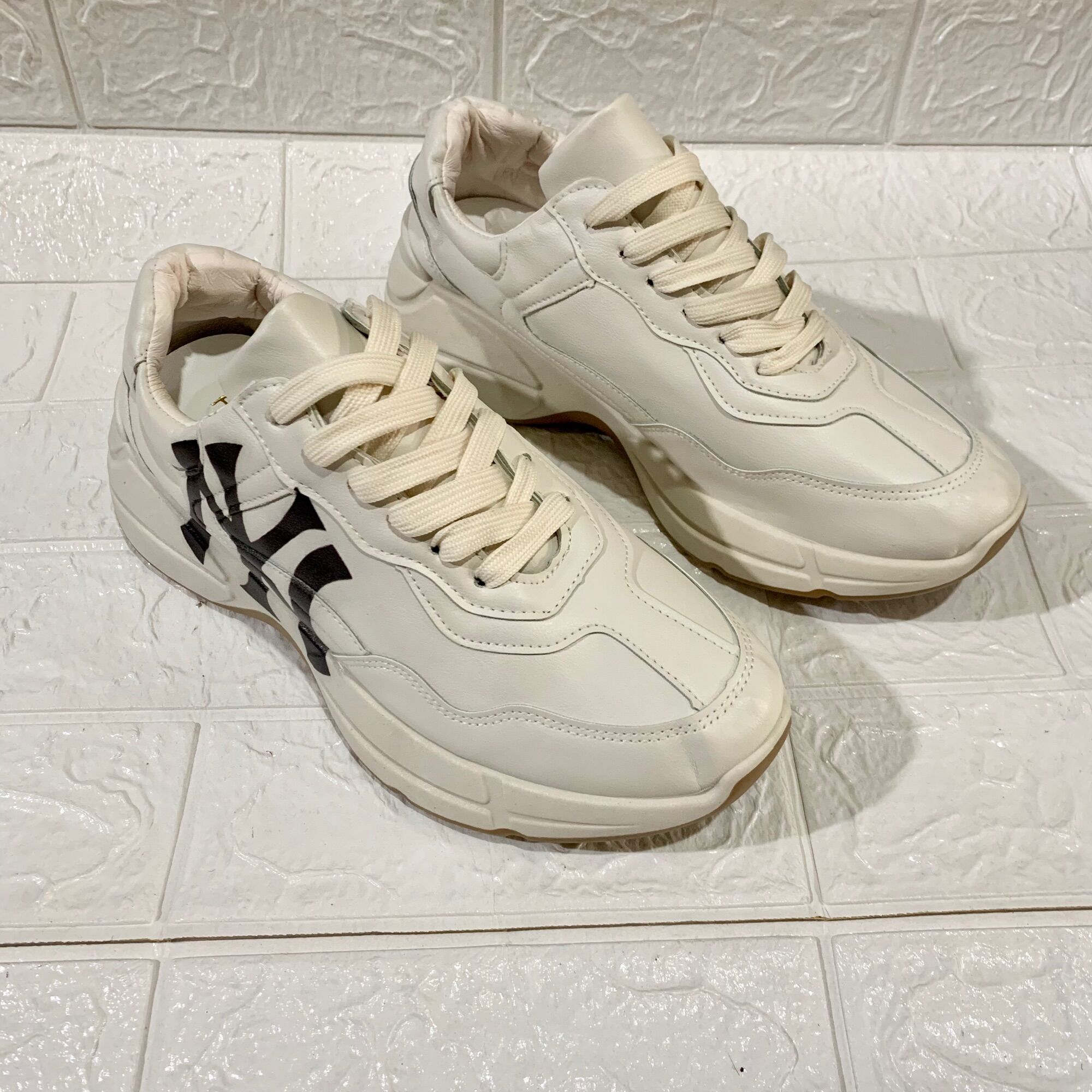[MIỄN SHIP]Giầy Sneaker nam Ny giầy boston chất da bò cao cấp