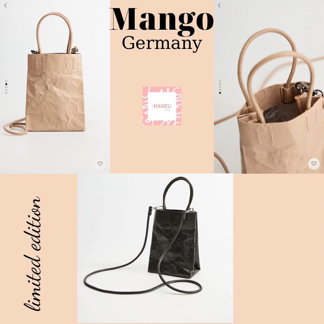 Túi Mango auth store Đức fullbill MST52
