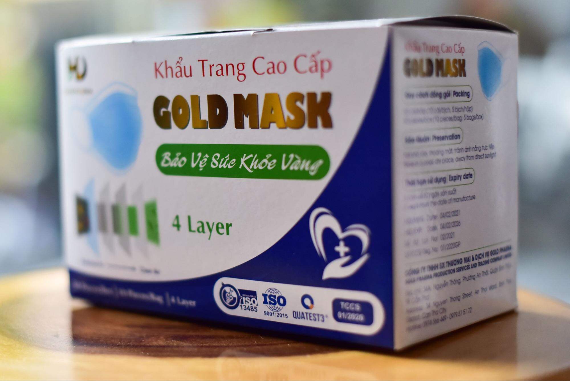 Khẩu trang y tế cao cấp Gold Mask