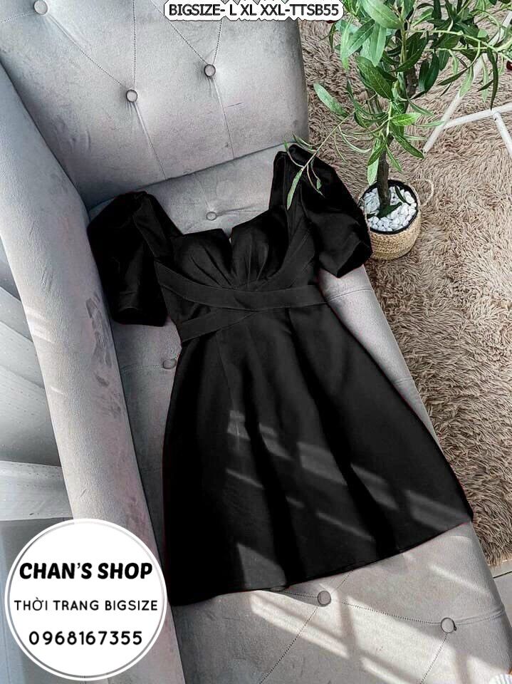 [HCM]Bigsize 60- 90kg ĐẦM CỔ V