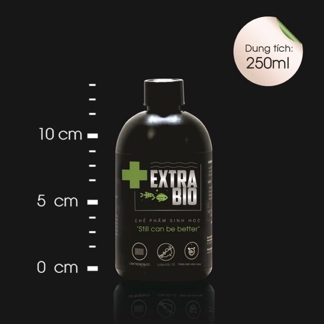 Chế phẩm sinh học Men Vi Sinh EXTRA BIO cao cấp - chai 250ml