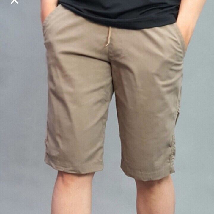 [HCM]Quần sọt kaki nam lưng thun