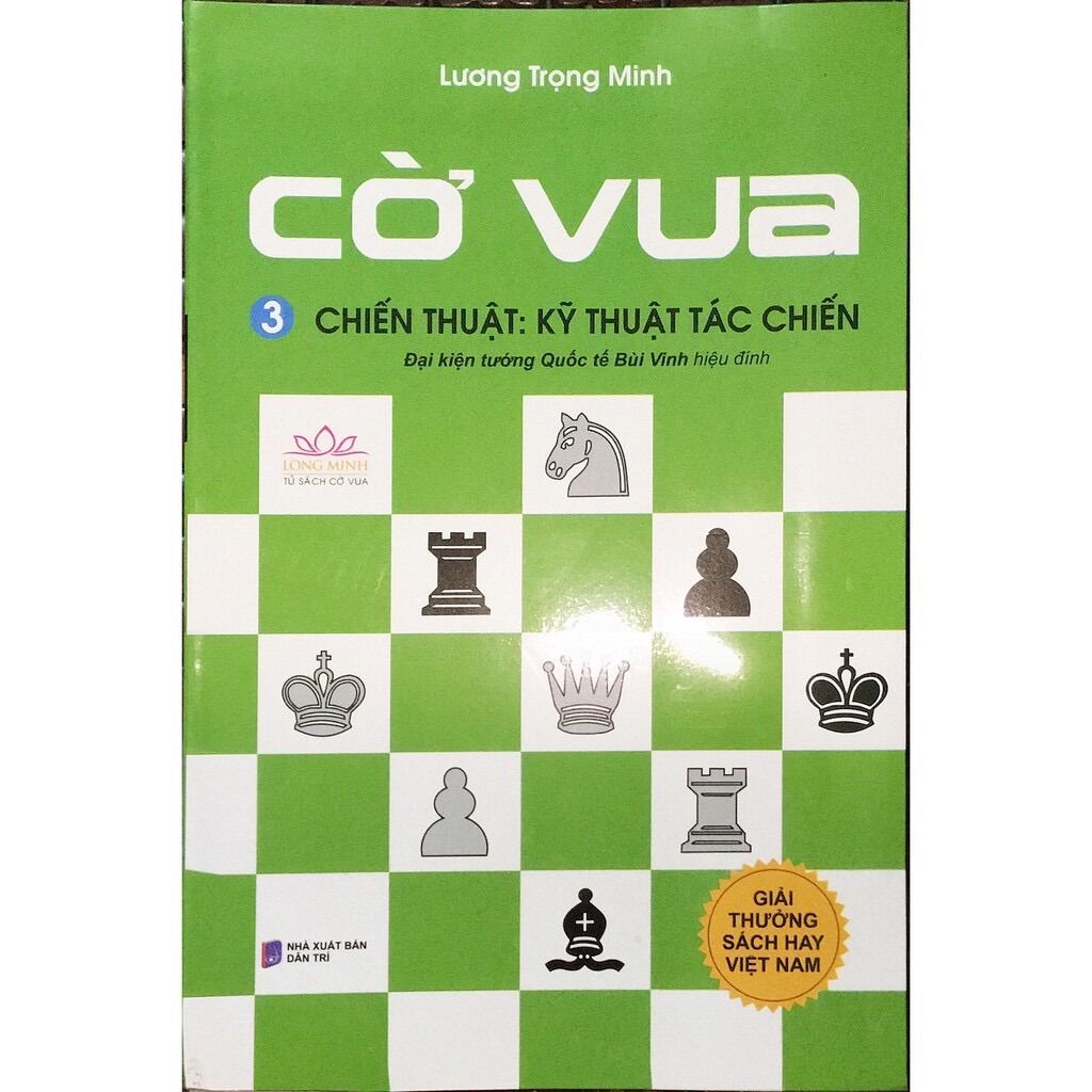 Sách - cờ vua - chiến thuật: kỹ thuật tác chiến tái bản 2022