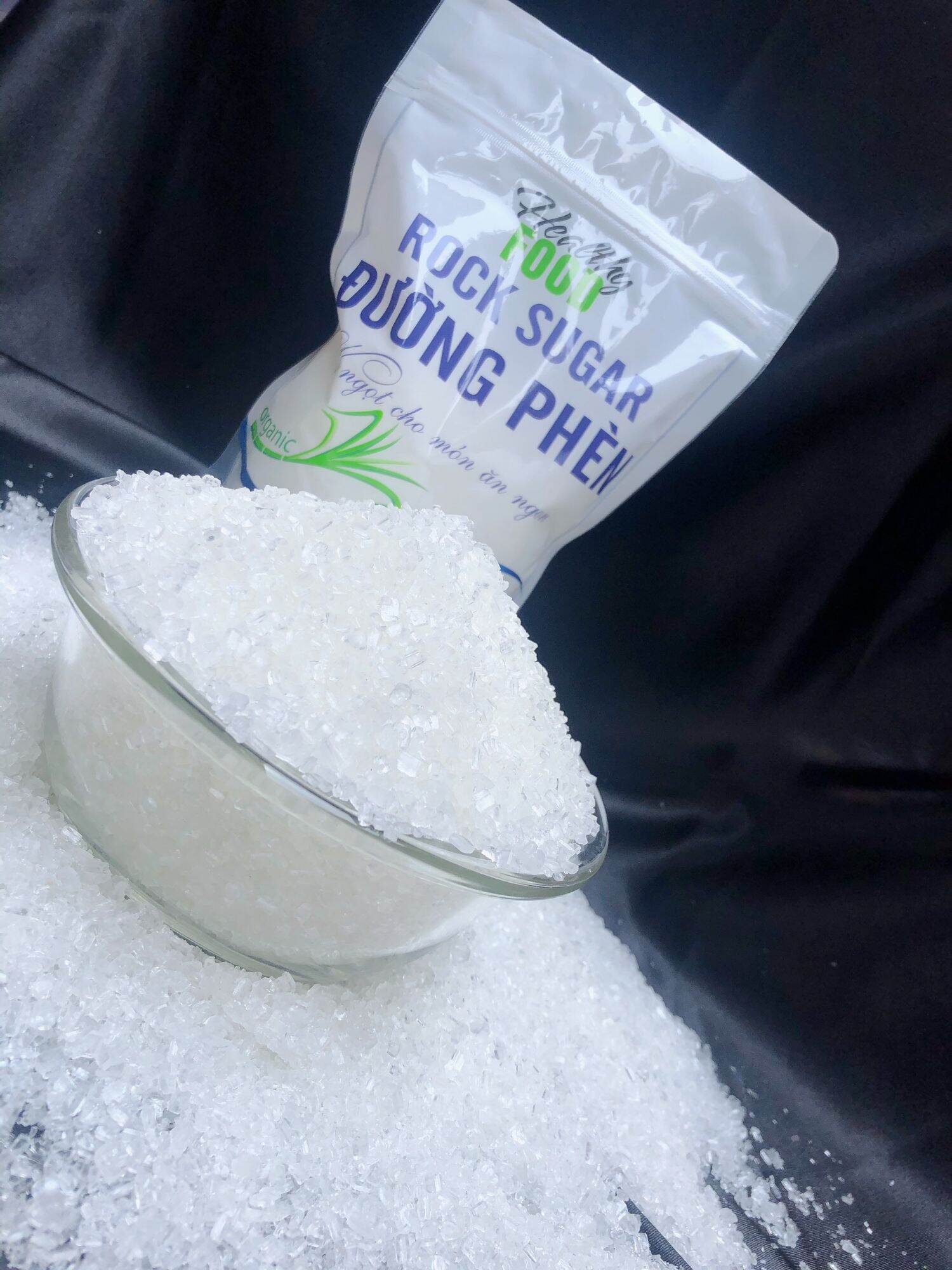 [HCM]ĐƯỜNG PHÈN HẠT túi 500g