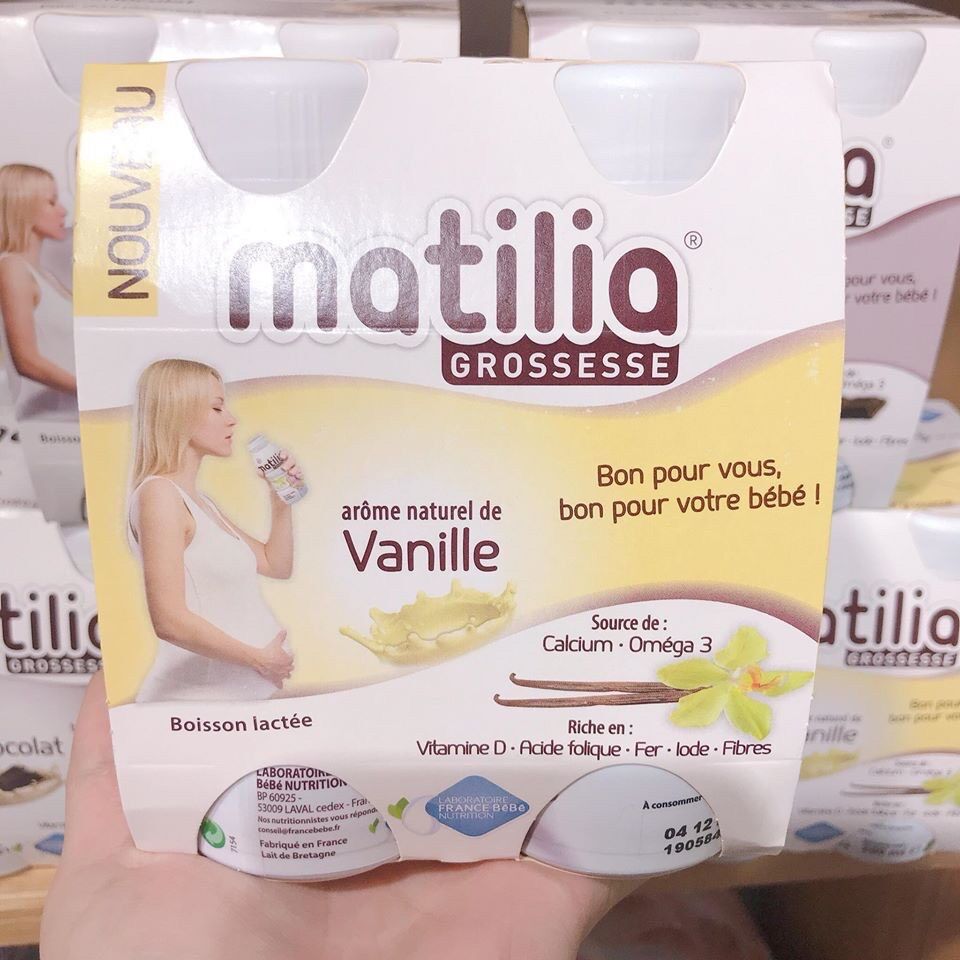 Sữa bầu matilia vị vani