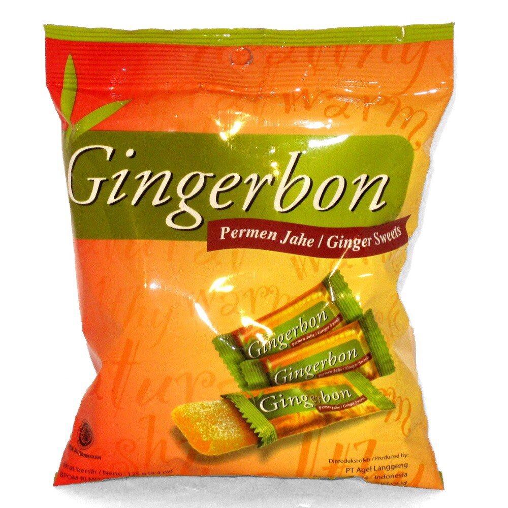 Kẹo Gừng Gingerbon Gói 125g vị truyền thống