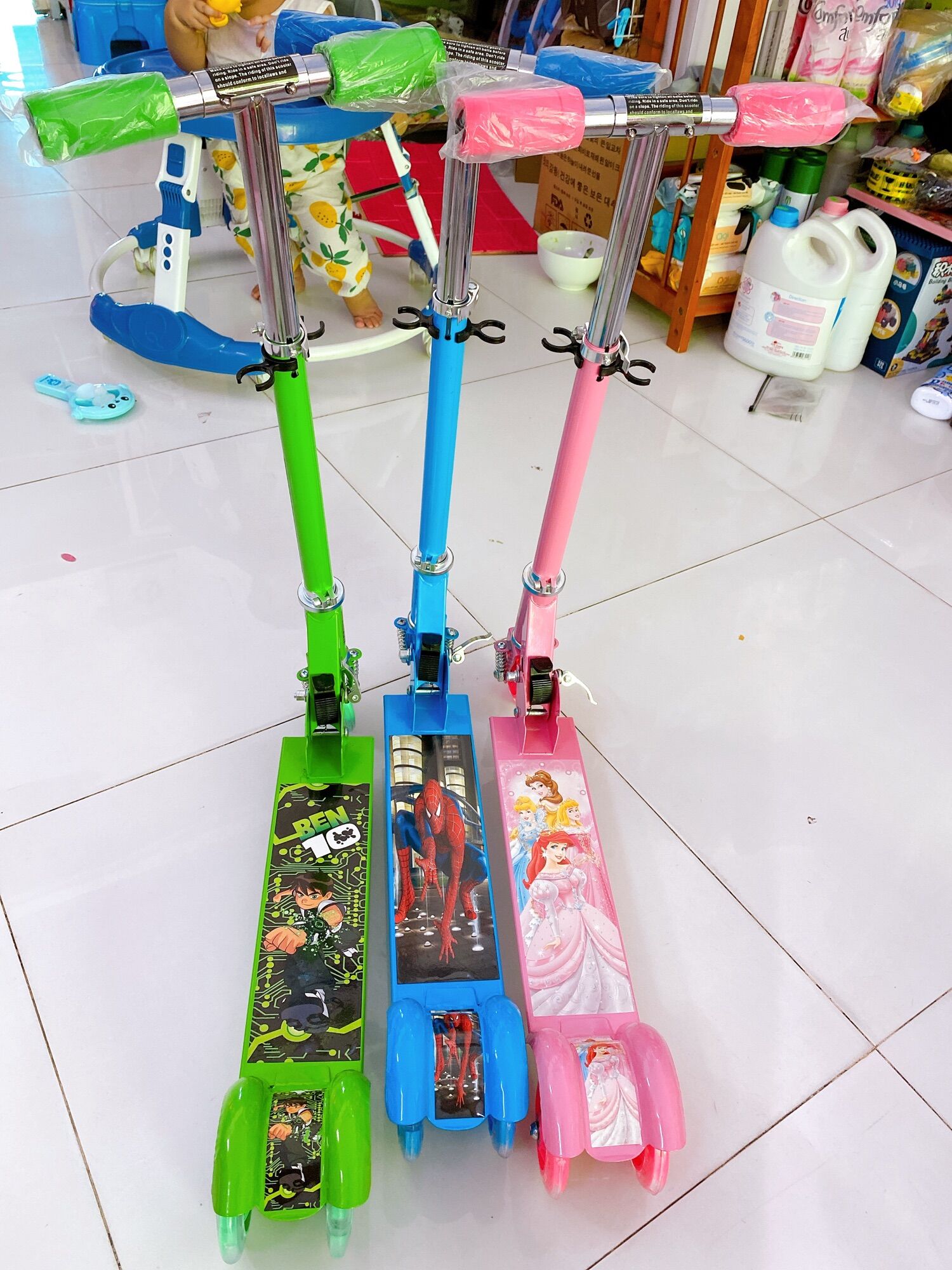 Xe scooter sắt