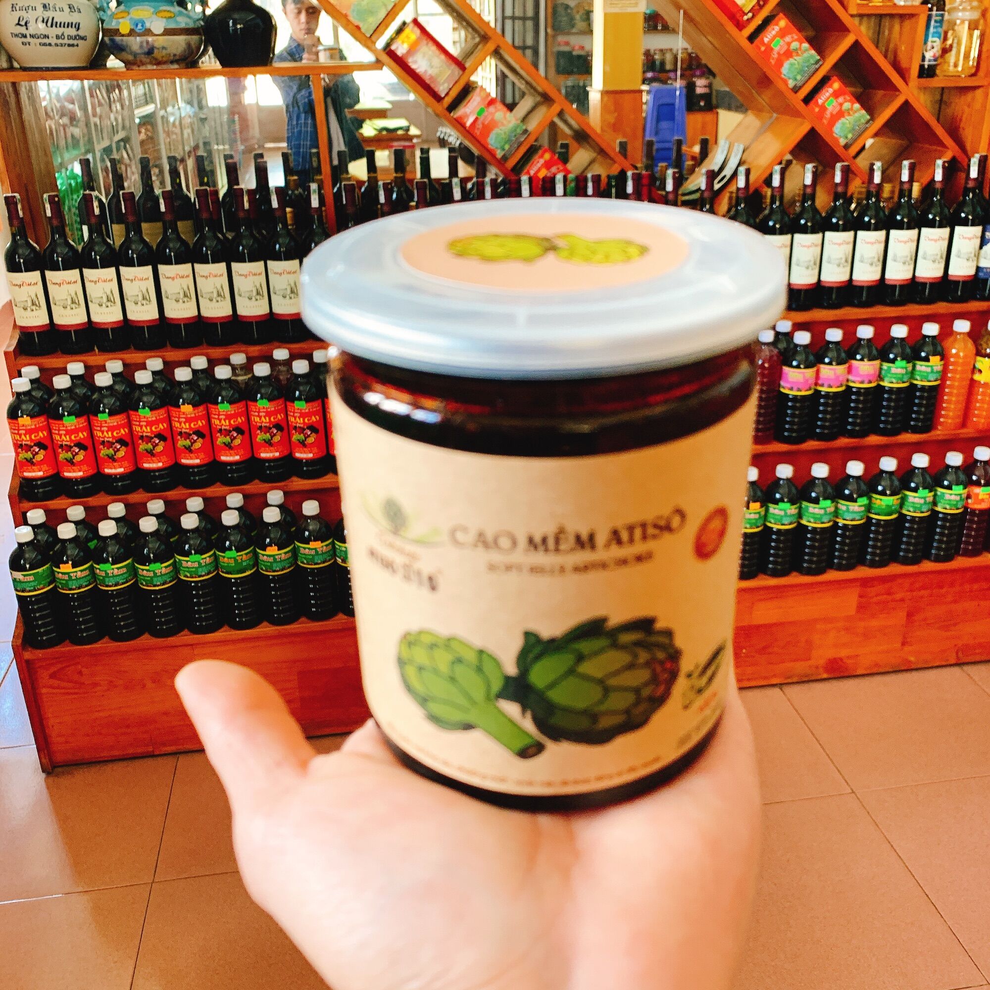 Cao atiso đà lạt DLFresh cao mềm atiso hũ 500g
