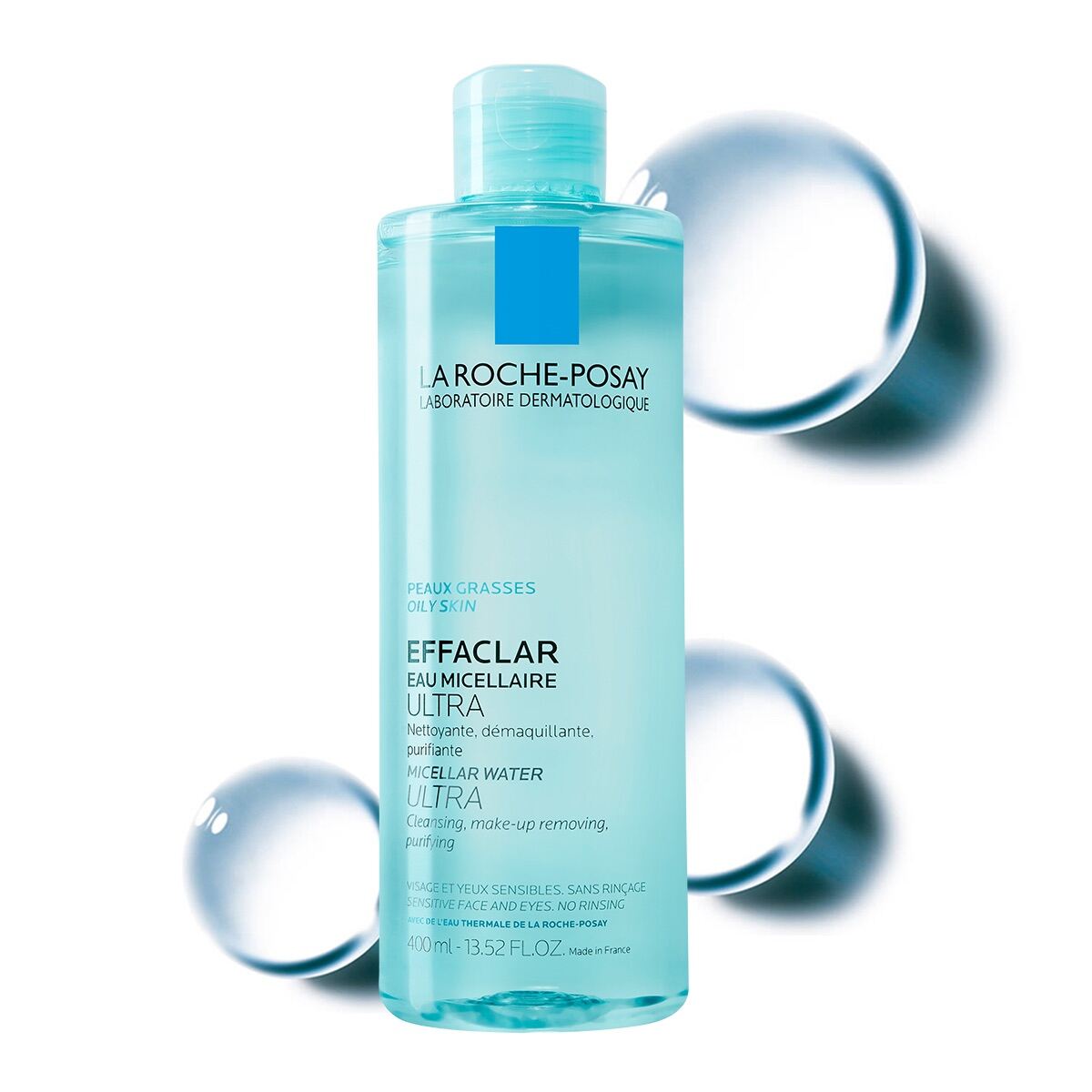 Nước Tẩy Trang Làm Sạch Sâu & Kiểm Soát Bã Nhờn Cho Da Dầu Nhạy Cảm La Roche -Posay Micellar Water Ultra Oily Skin 400ml | Lazada.vn