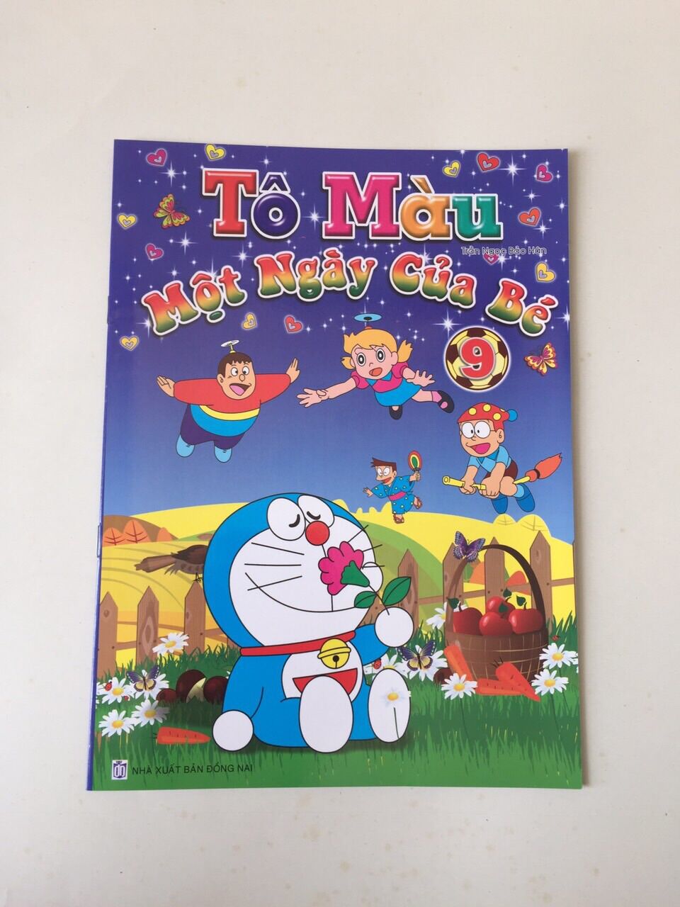 Tô màu hình đoraemon nhiều tập lốc 5c