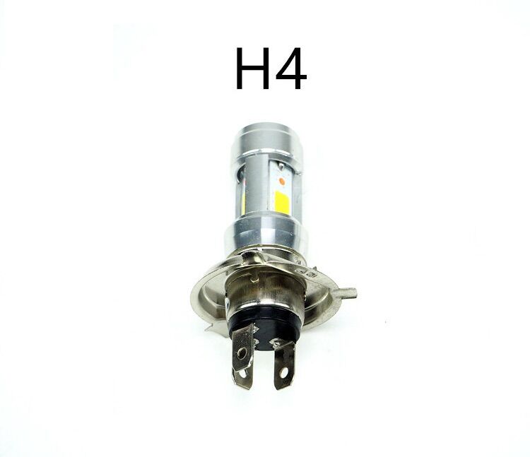 ĐÈN PHA LED 3 TIM  H4 SIÊU SÁNG CHO XE MÁY
