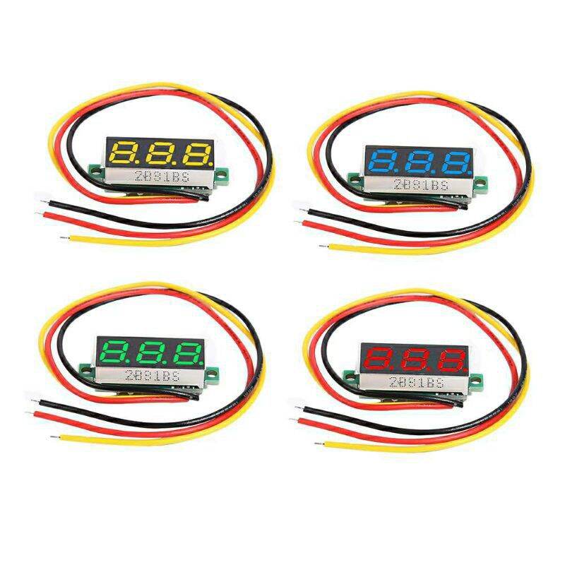 Đồng hồ đo điện áp mini 0.28 inch dc 0-100v 3 dây