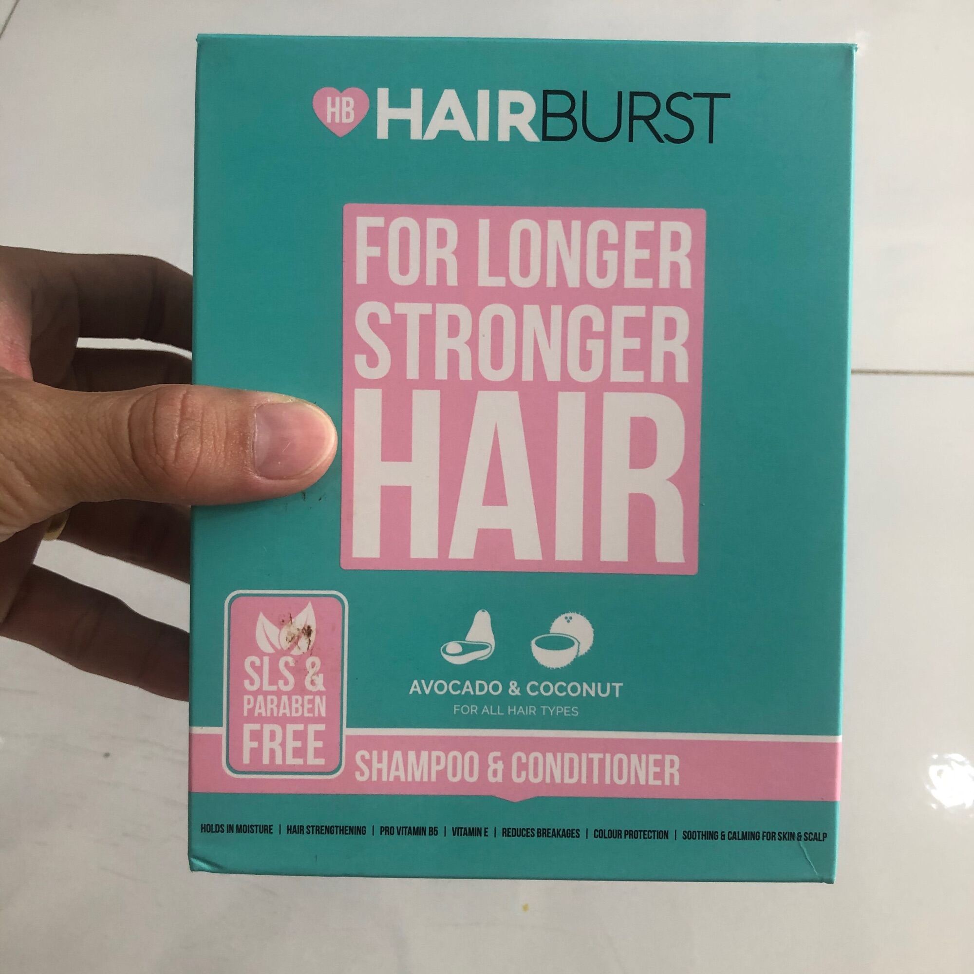 [Hcm]Bộ Đôi Gội Xả Hairburst Ngừa Rụng Và Dài Tóc