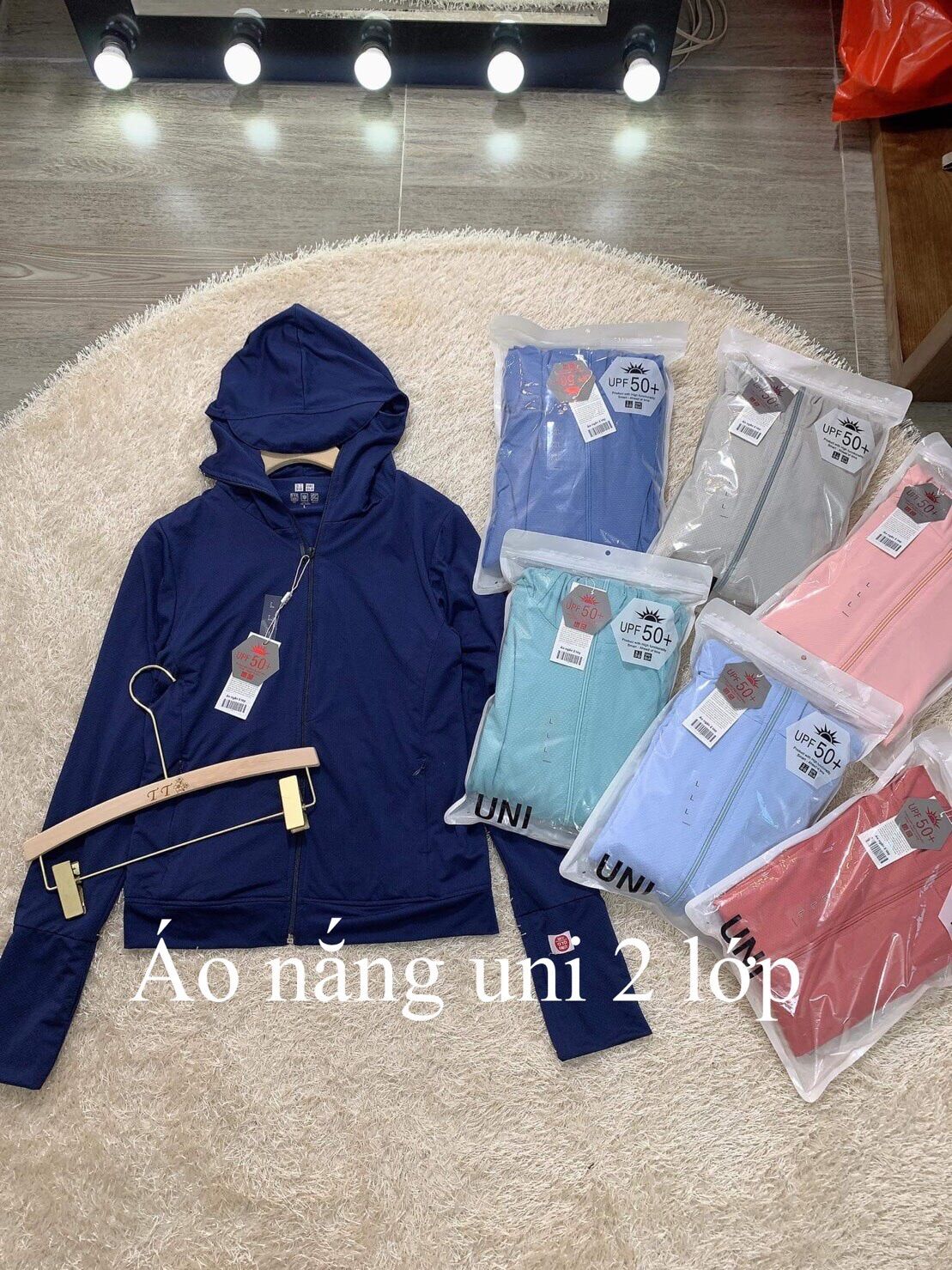 [HÀNG CÓ SẴN] Áo chống nắng UNIQLO 2 lớp thông khí