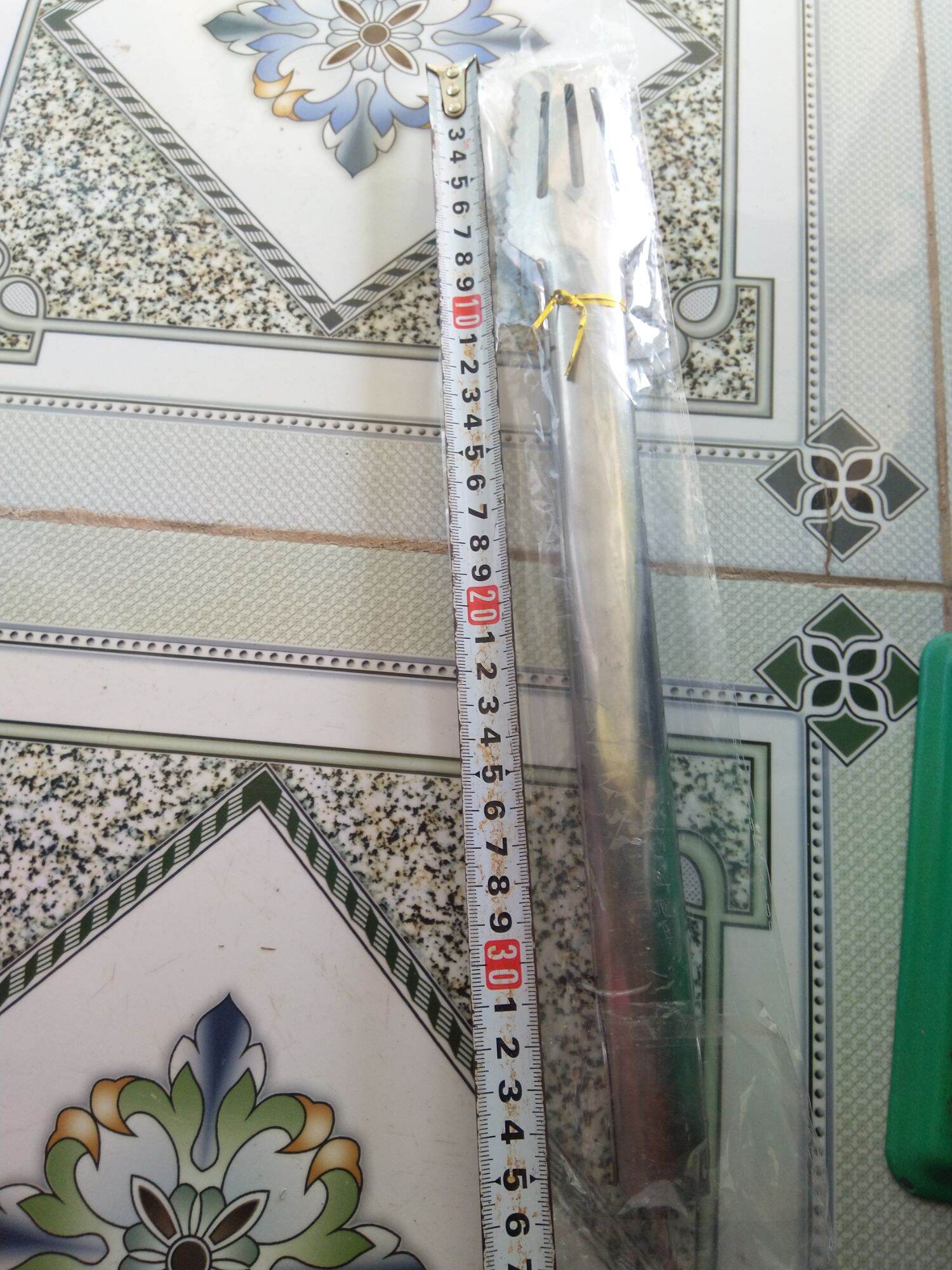 cây gấp đá cồ inox dài 36cm