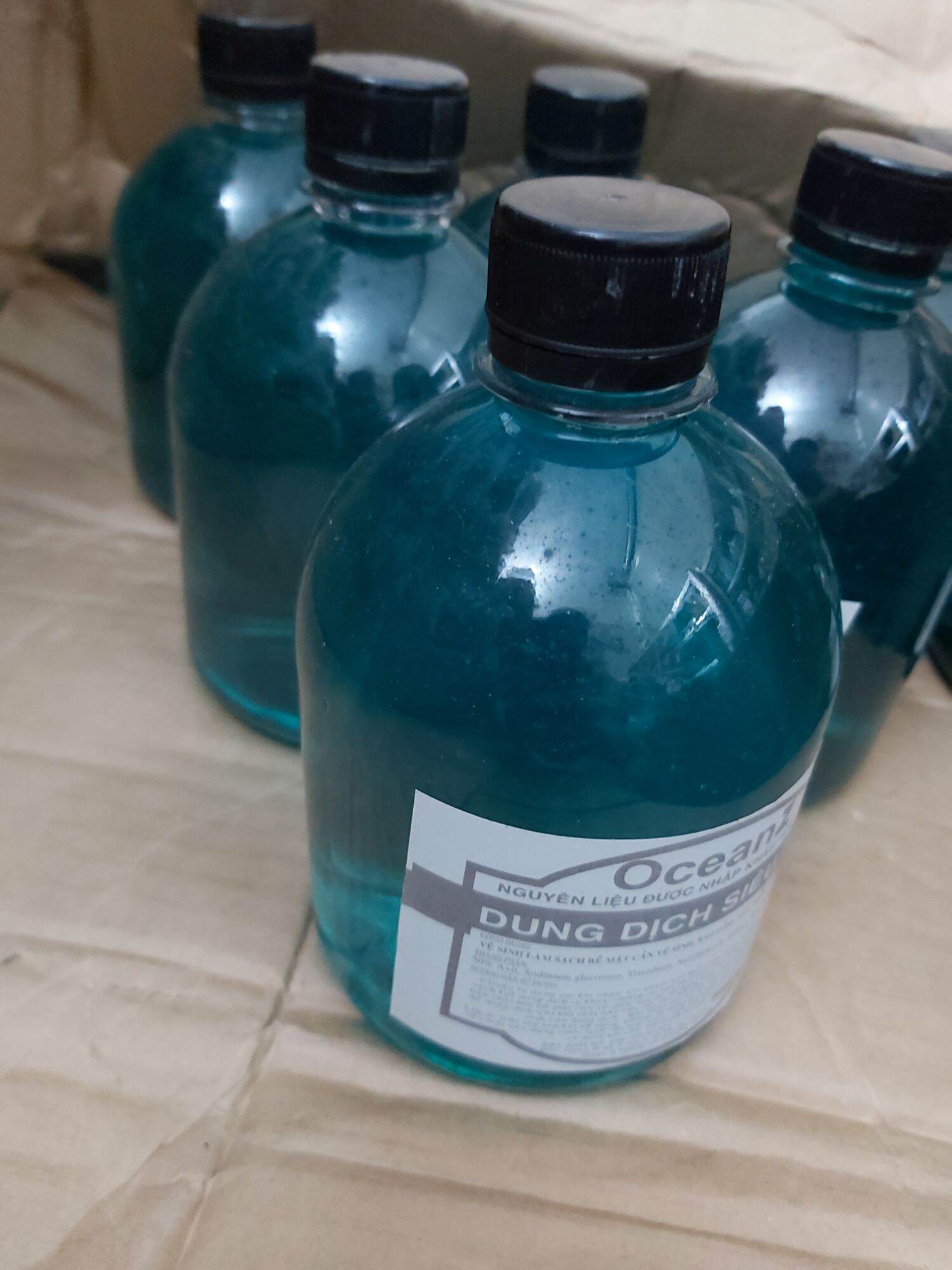 dung dịch tẩy rửa đầu nòng xe máy siêu sạch ocean 500ml