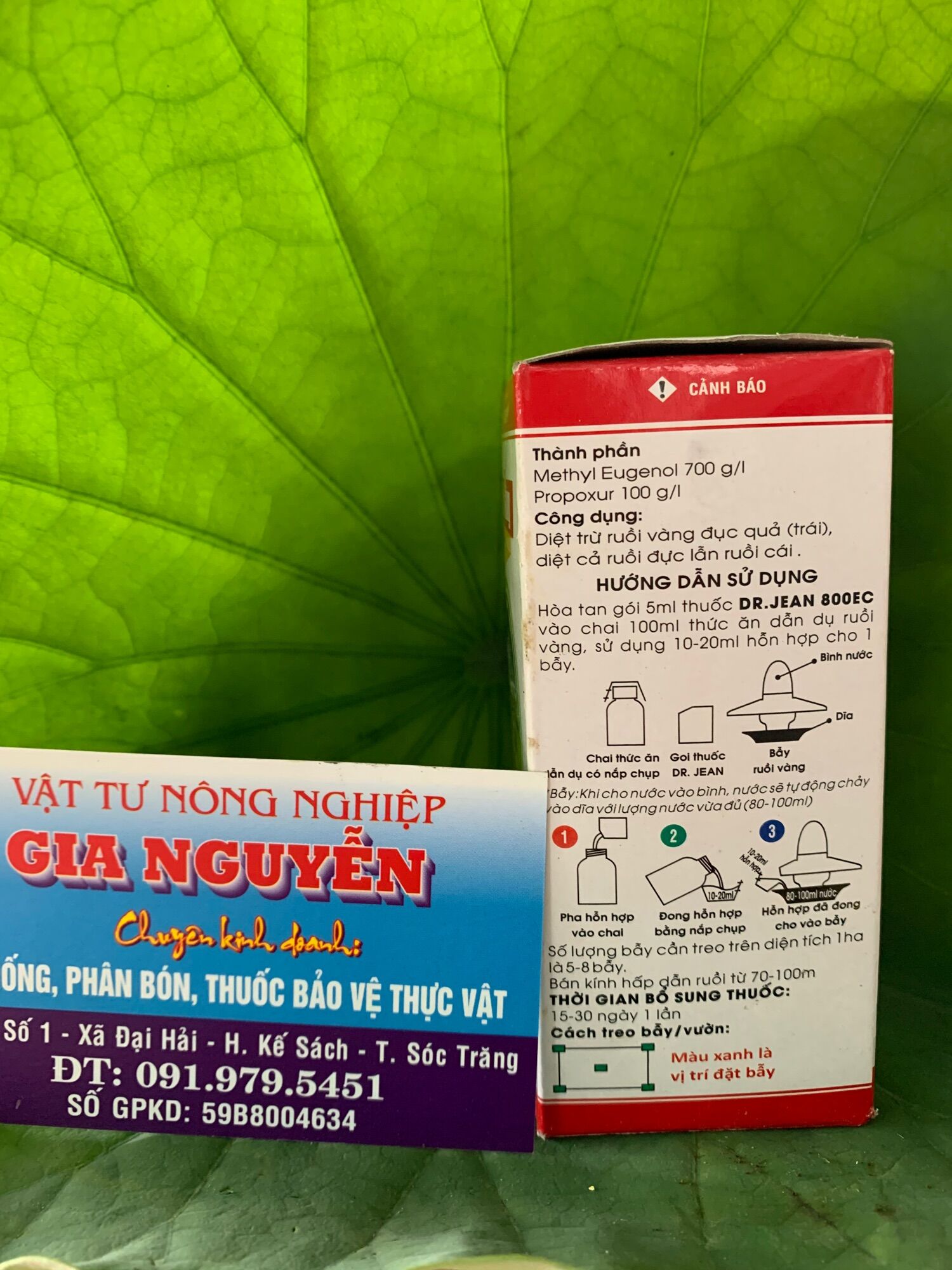 Diệt ruồi vàng DR Jean 800EC