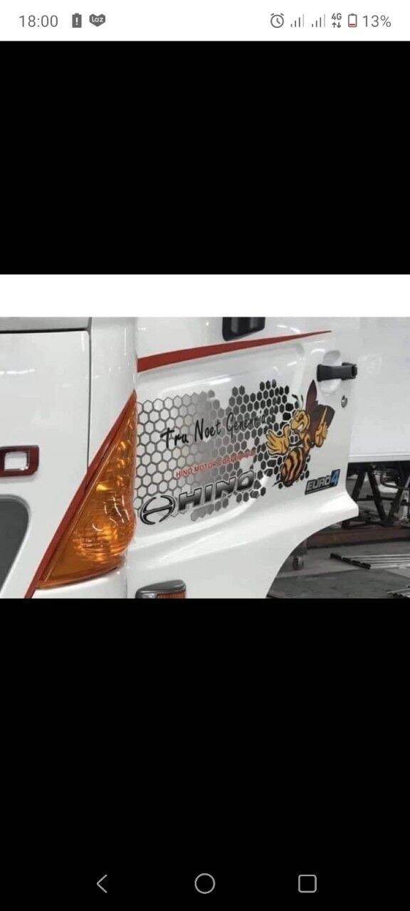 [HCM]tem con ong dán xe tảitem dán xe tảitem xe hino