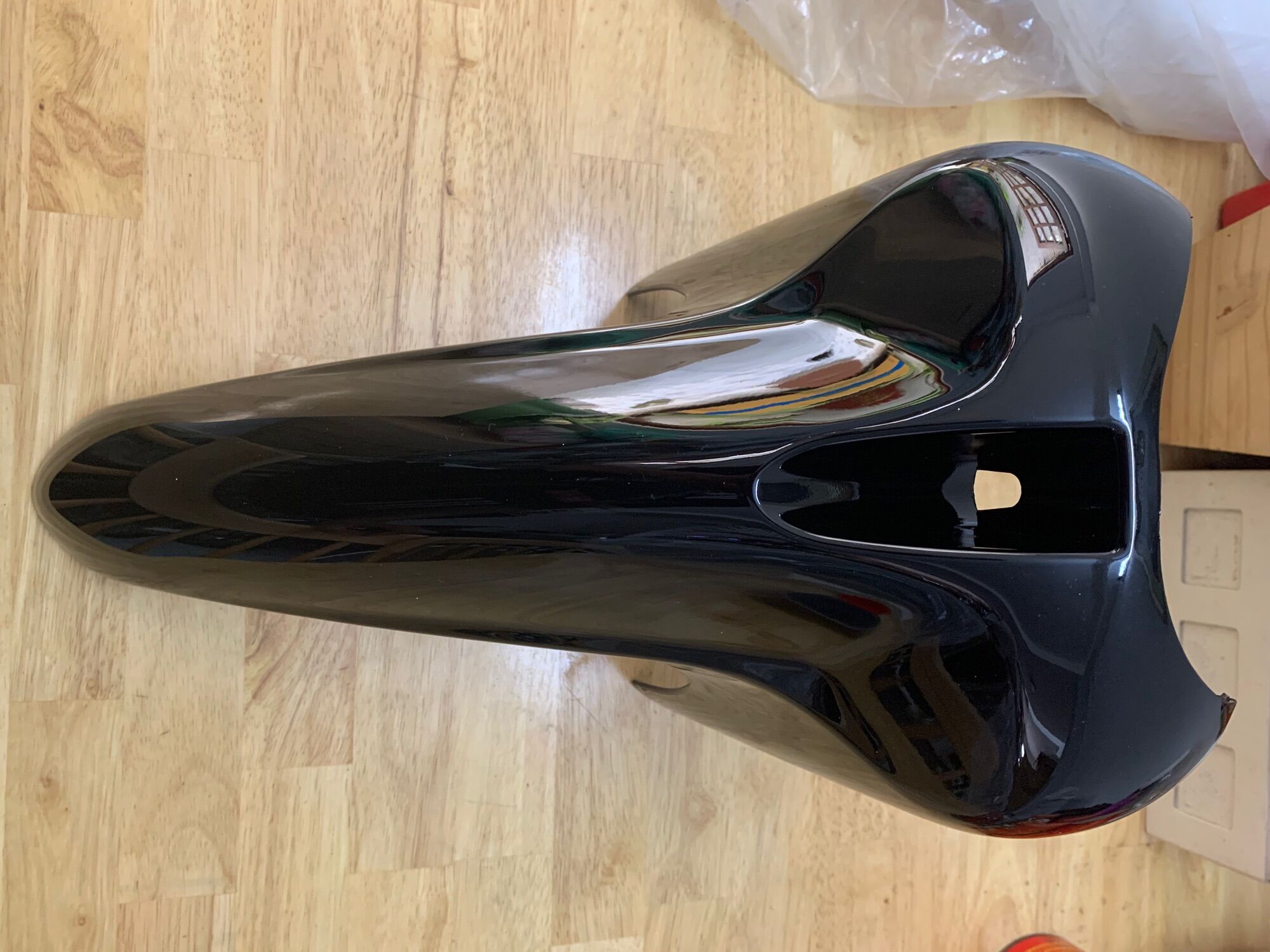 Dè trước A số 1 suzuki smash revo màu đen-đỏ