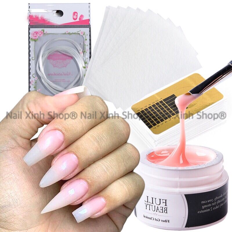 [Hcm]Gel Led/ Uv Đắp Nối Móng Chuyên Dụng Cho Nail 15Ml