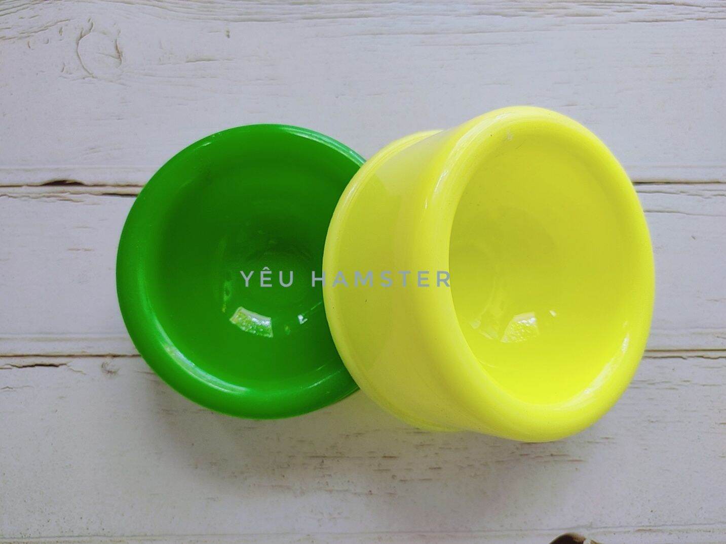 Chén nhựa nhỏ/ phụ kiện hamster, thú cưng