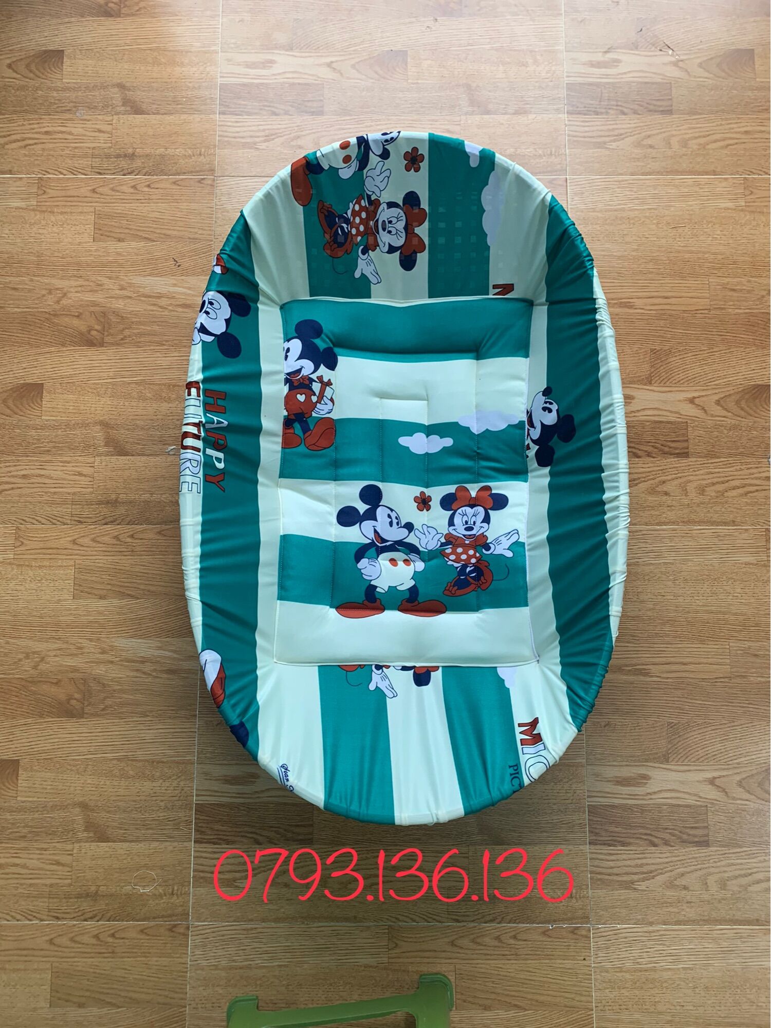 💥Nôi tre nằmg võng💥Size 1mx65 {tặng vòng dâu tằm}(không kèm bọc)