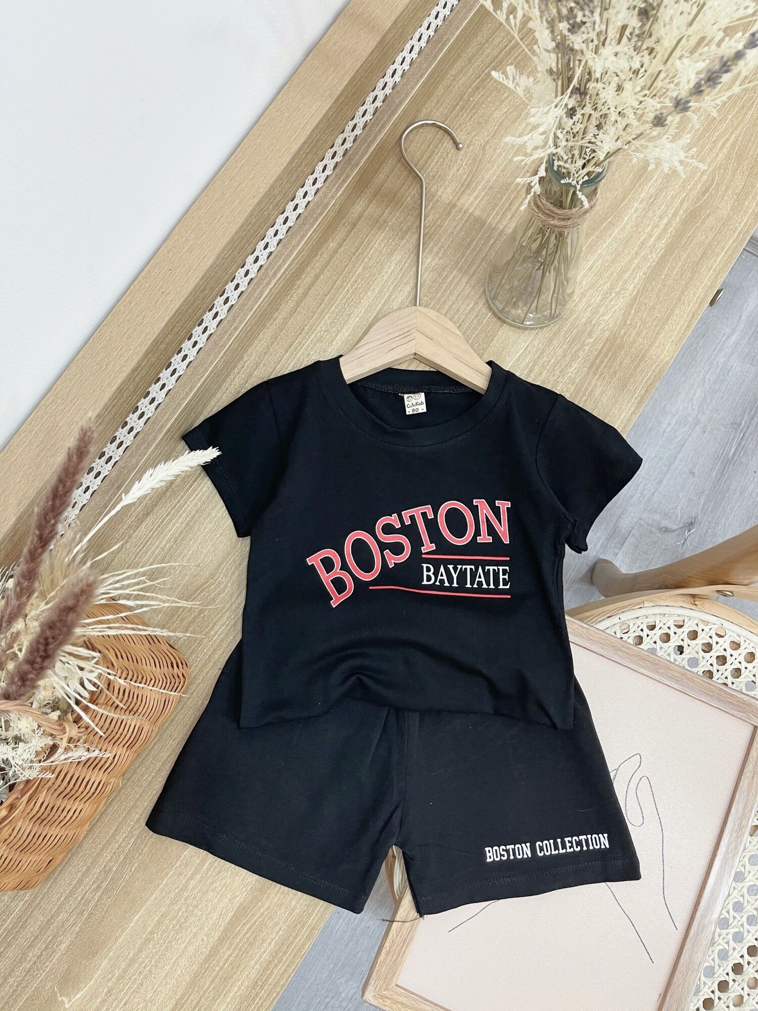 Bộ cotton boston loại 1