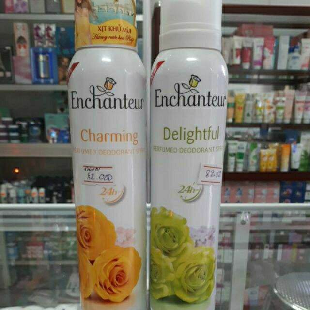 [Hcm]Xịt Khử Mùi Toàn Thân Enchanteur Đủ Loại 150Ml Chính Hãng Bảo Vệ Cơ Thể Suốt 24 Giờ!