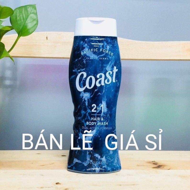 Sữa tắm gội Coast USA 532ml  [ Bán Lẽ Giá Sỉ ]