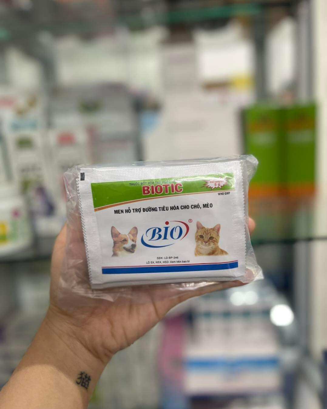 Men tiêu hóa Bio cho thú cưng