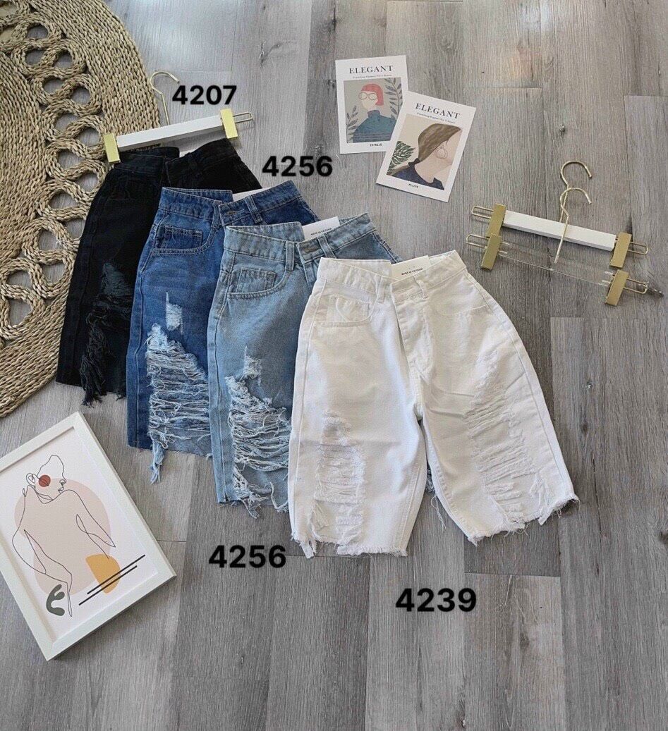 QUẦN JEANS NGỐ RÁCH MẢNG