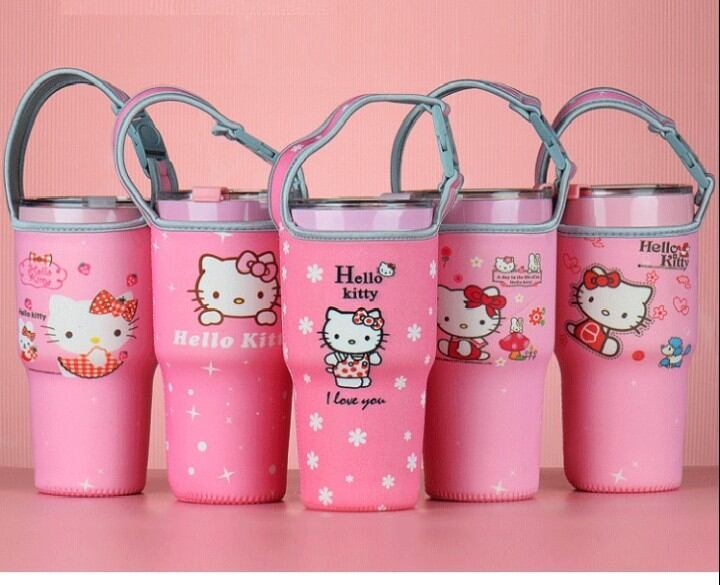 🌸BÌNH GIỮ NHIỆT HELLO KITTY THAILAND