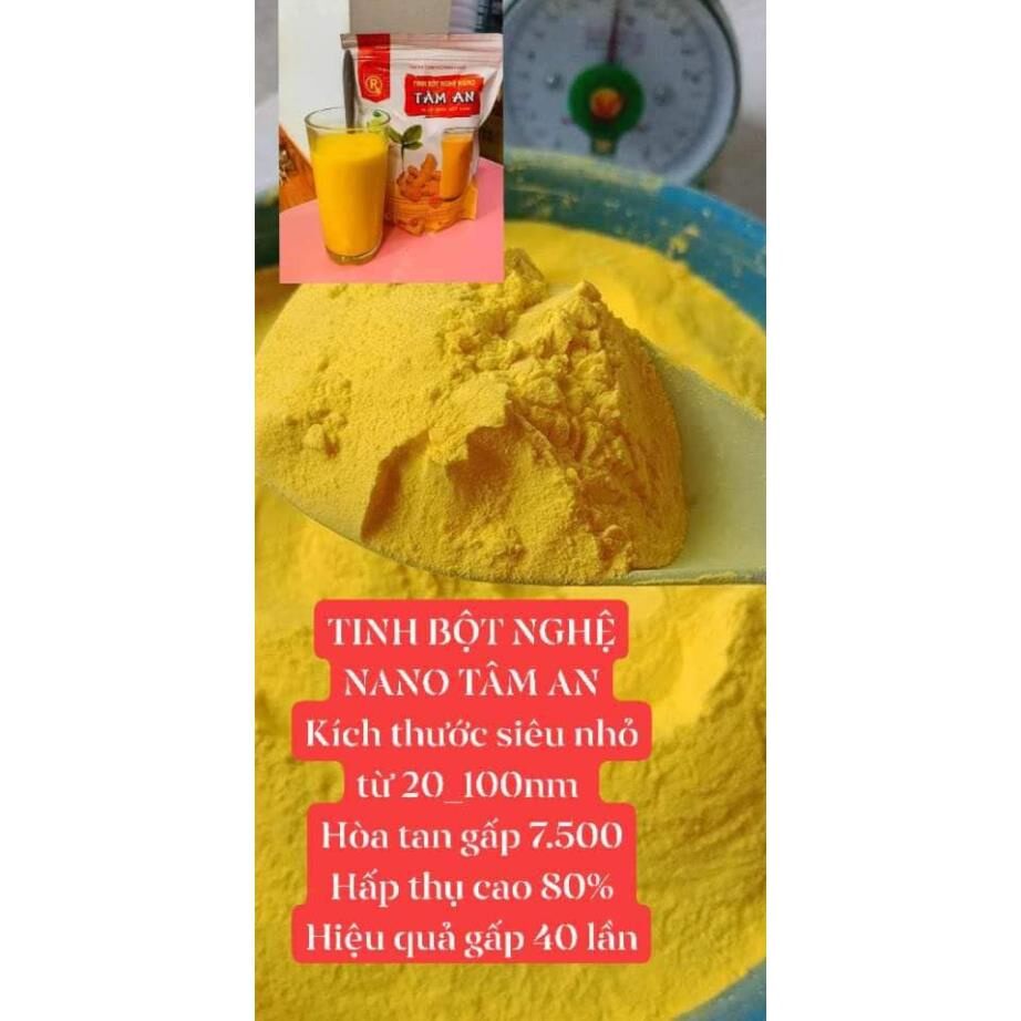 tinh bột nghệ Nano Tâm An nguyên chất 100%