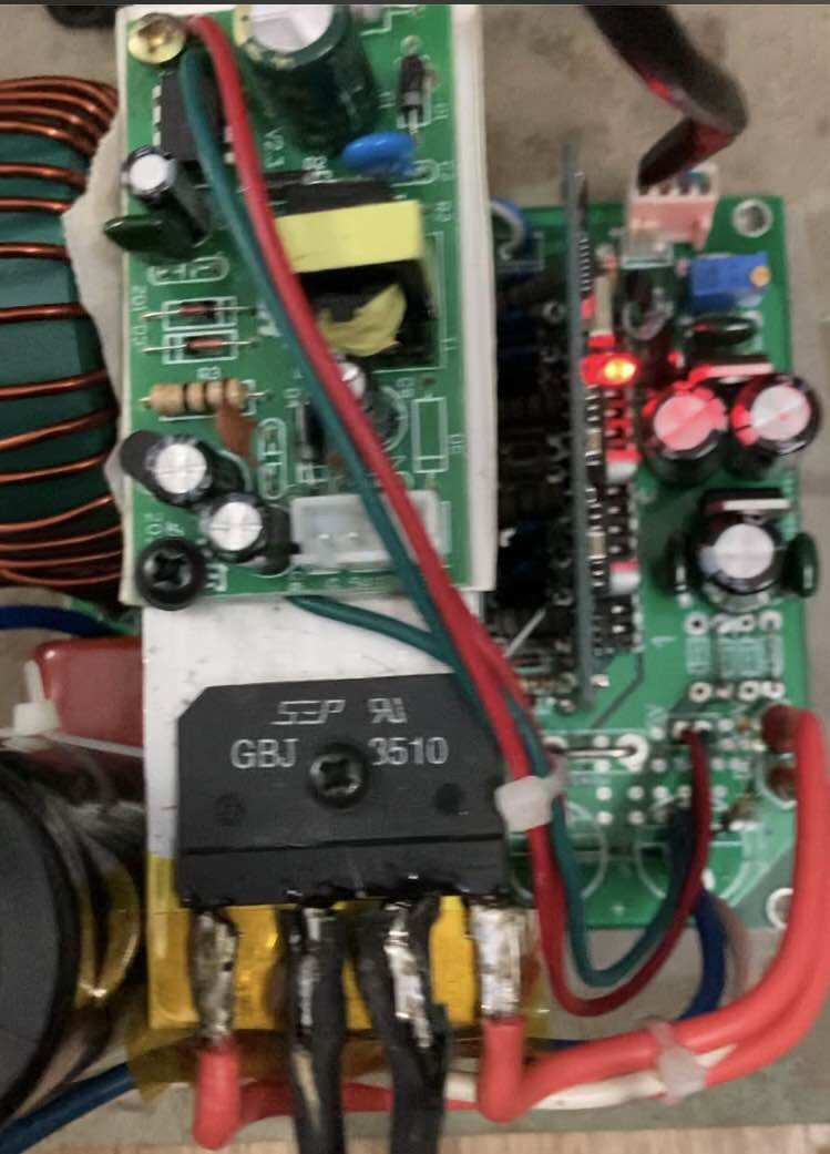 Board trắng inverter sin chuẩn DC_AC 8 igbt