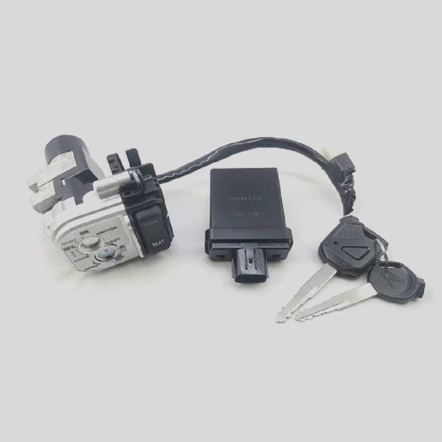 Bộ ổ Khóa máy AIR BLADE 125 2013+ có chíp - Bộ có remote tìm xe