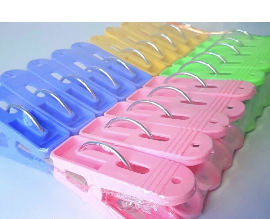 💥 Vỉ Kẹp 20 Cái, Phơi Quần Áo (2 Loại)