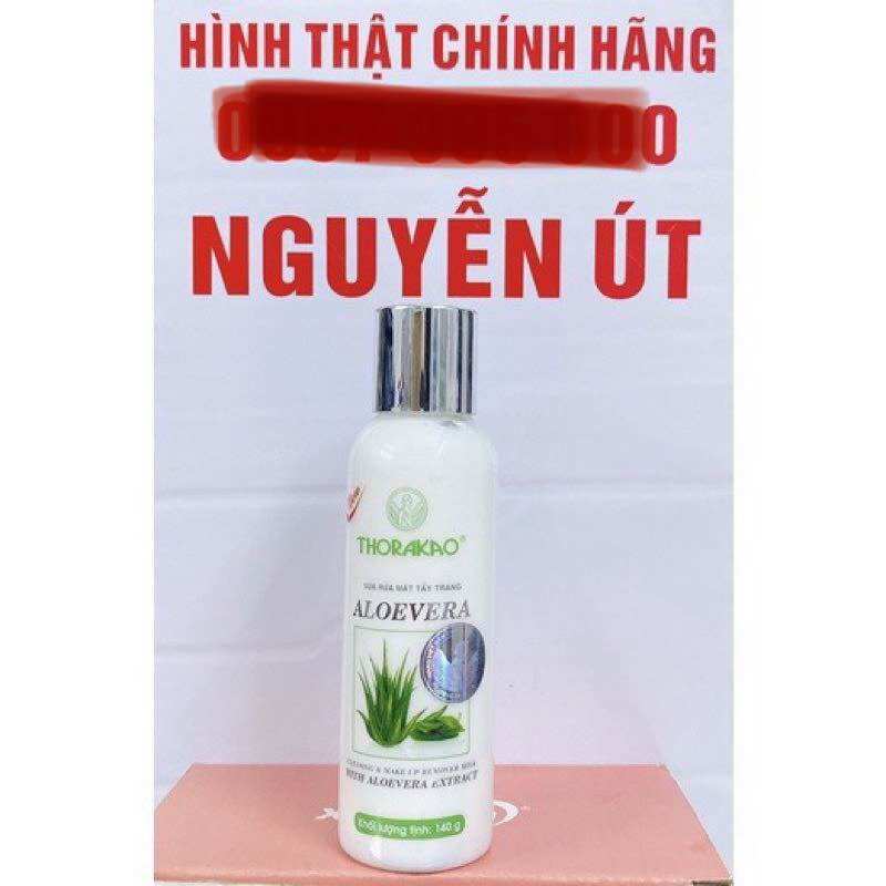 Sữa tẩy trang Alovera thorakao 140g