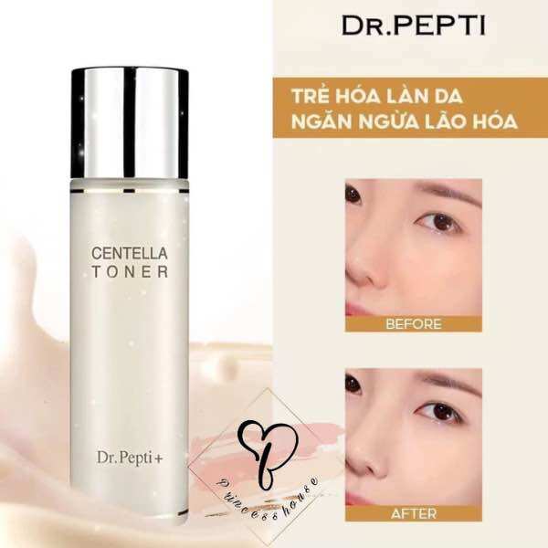 Toner dr pepti centella dưỡng trắng cân bằng độ PH