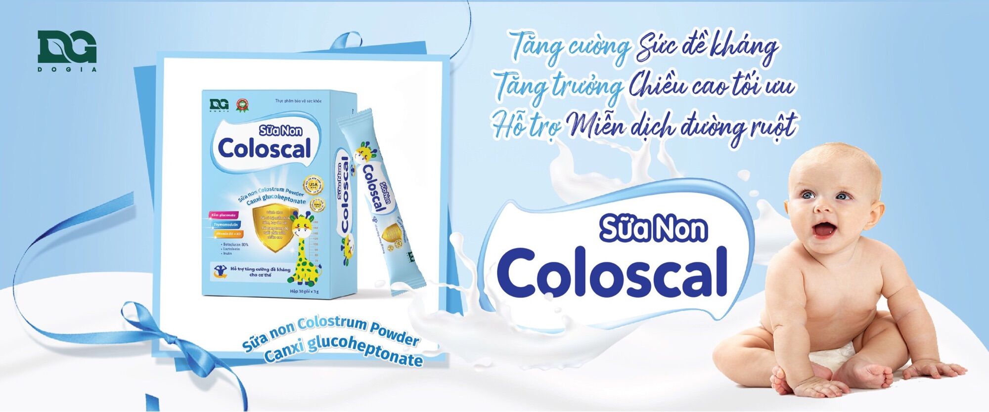 Sữa non Coloscal- thành phần sữa non nhập khẩu USA