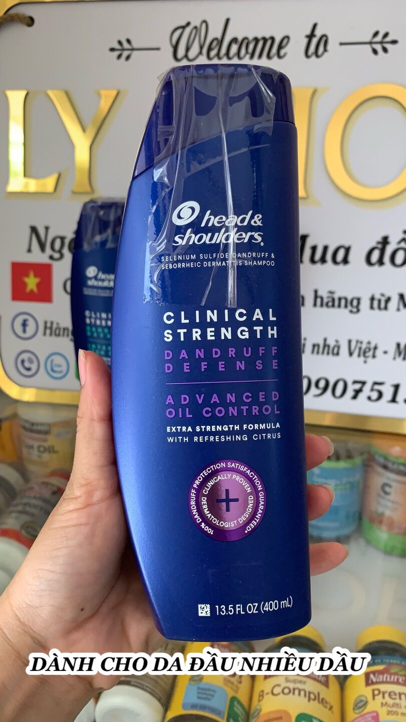 Dầu gội Head & Shoulders Clinical Strenghth Mỹ