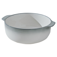 Yomerto | Double-ear Aesthetic New Design Ceramic Soup Bowl