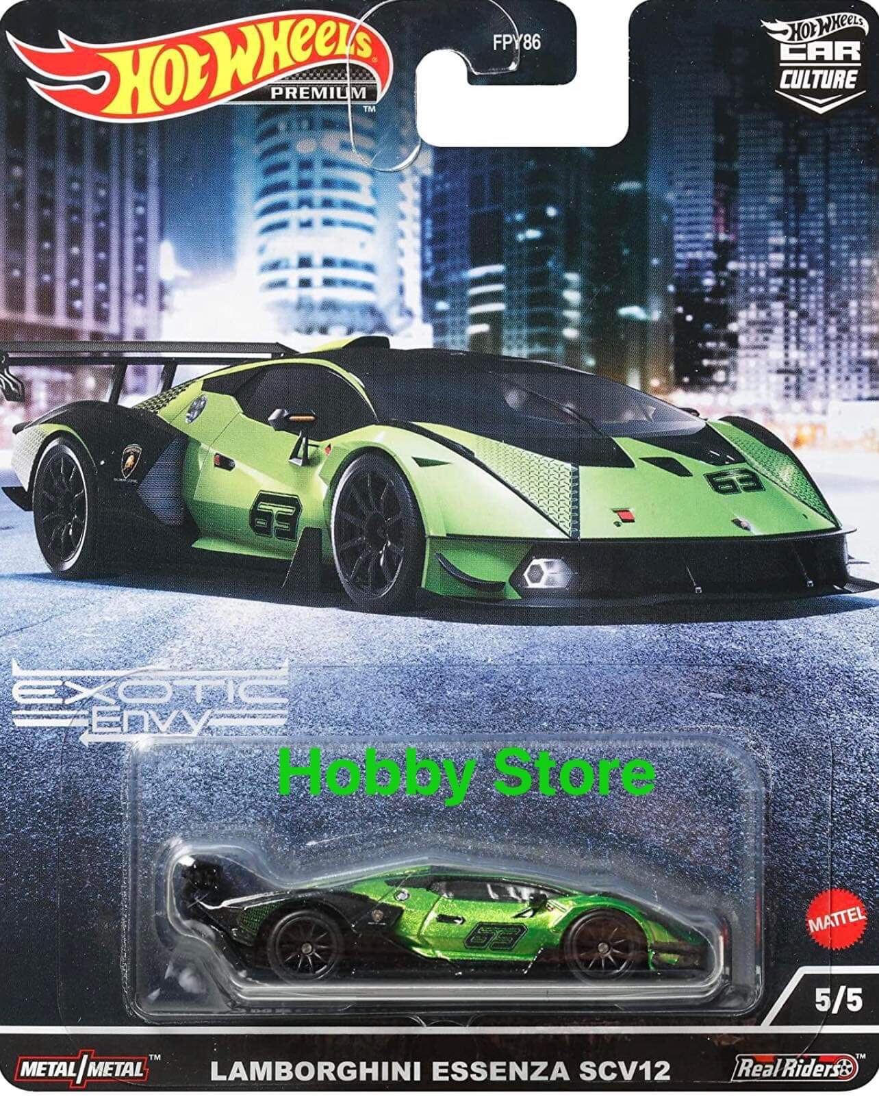 Hobby Store xe mô hình Hot Wheels Lamborghini Sesto Elemento 