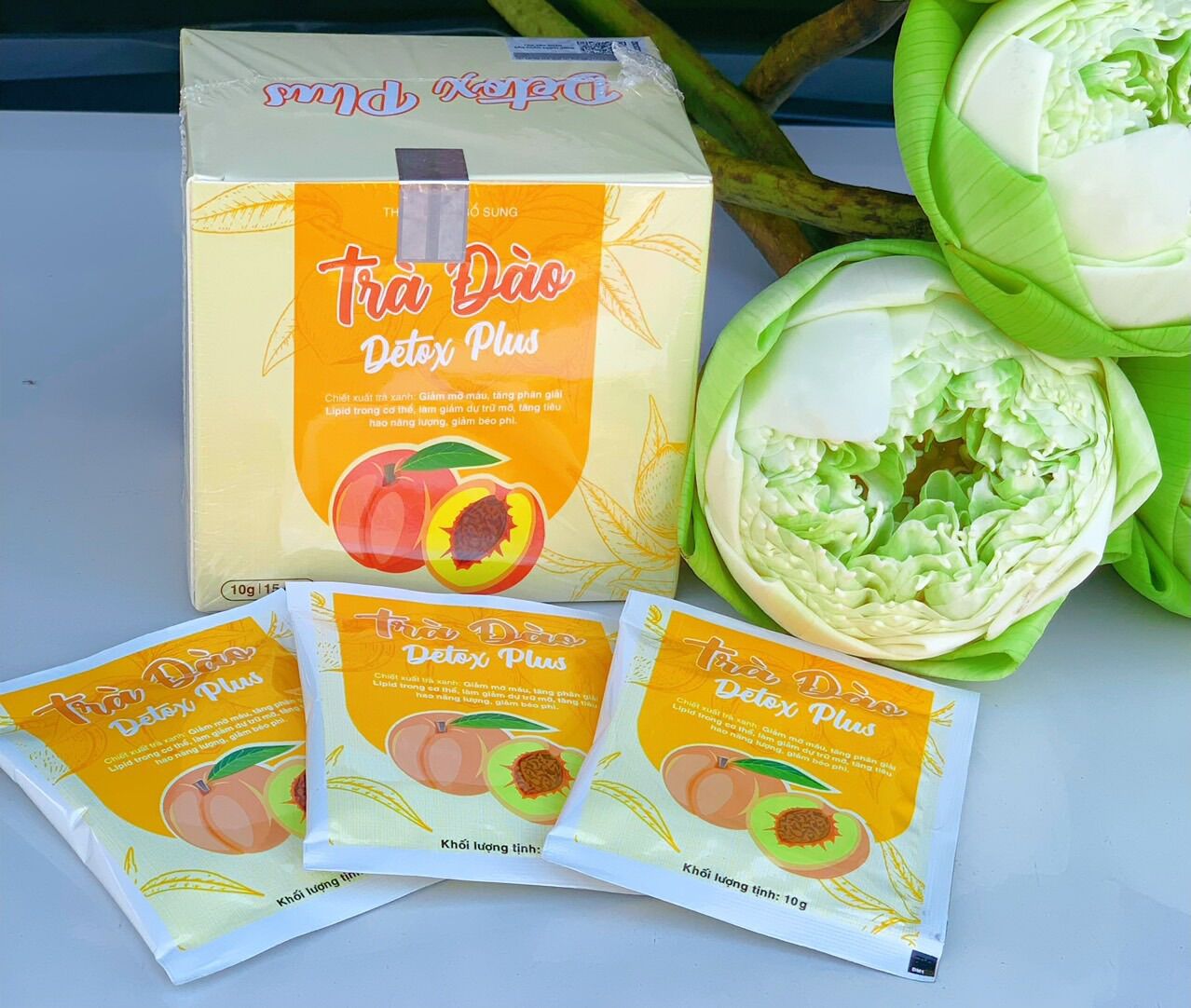 TRÀ ĐÀO DETOX PLUS