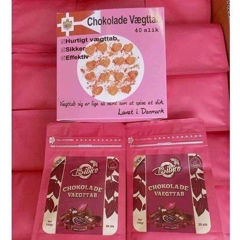 Kẹo socola giảm cân Đan Mạch đánh bay mỡ thừa