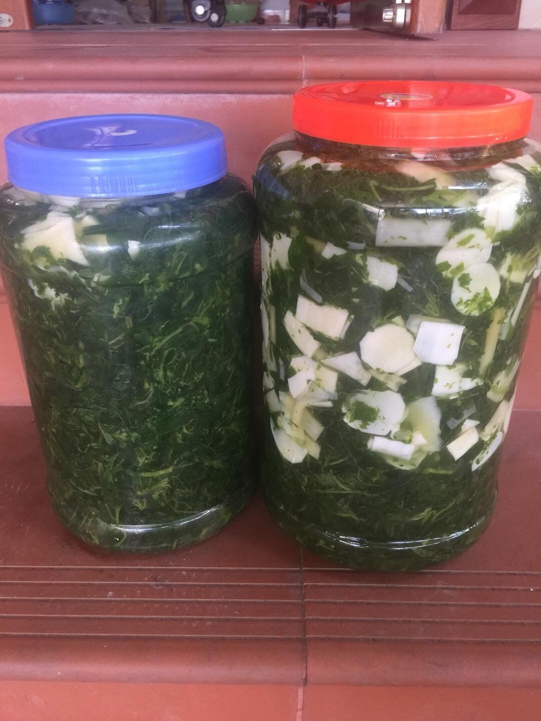 Rau sắn muối chua