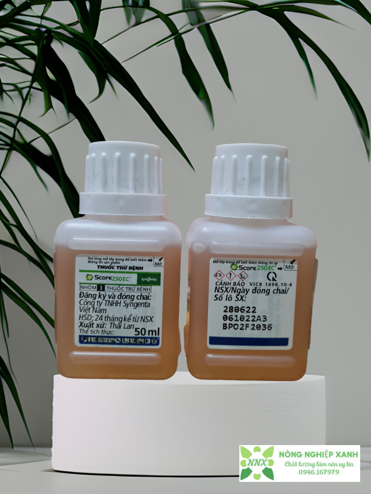 Thuốc trừ bệnh score 250ec 50ml - sản phẩm chính hãng syngenta